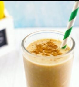 Smoothie Proteico de Banana e Pasta de Amendoim