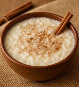 Canjica Cremosa com Leite de Coco
